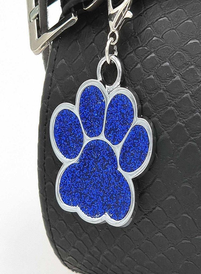 KsPups Pets paw Shape Collar I Pendant | Glitter Shiny and I Attractive Rust Proof Identification tag | Nice & Cute Locket for I Dogs & Cats -1Pcs Color A s Per Available - Image 4